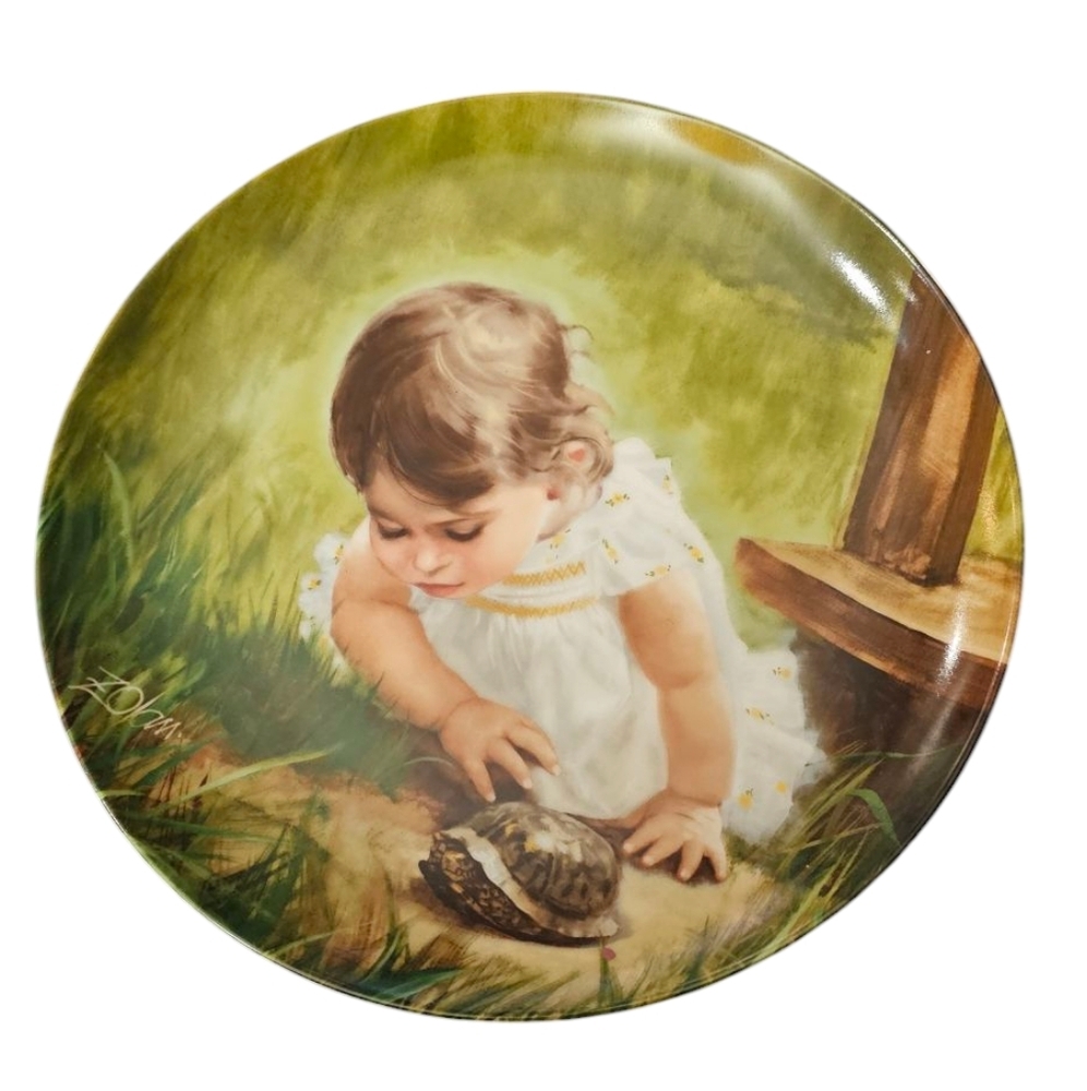 Donald Zolan Children & Pets Collection Plates by Pemberton & Oakes '84-'86​ - Picture 2 of 11